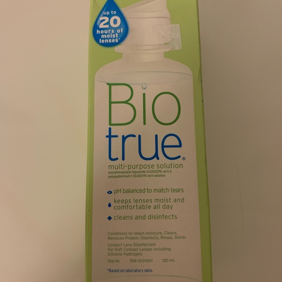 (3) Bio-True Biotrue Contact Solution - Picture 3 of 5